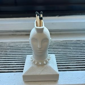 Jonathan Adler Mohawk match-strike match holder